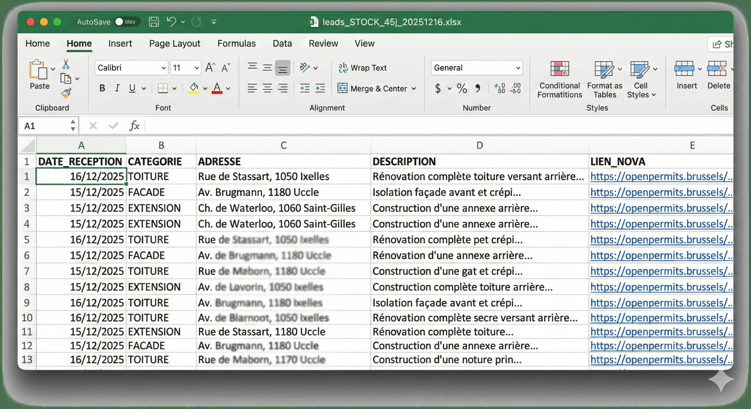 Pack 100% Façades (Semaine 51)